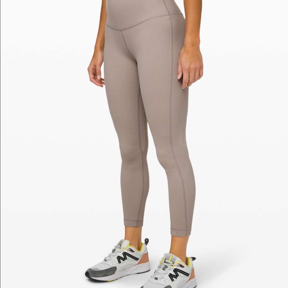 Lululemon Align 25” Lined leggings in Chrome - Picture 1 of 4